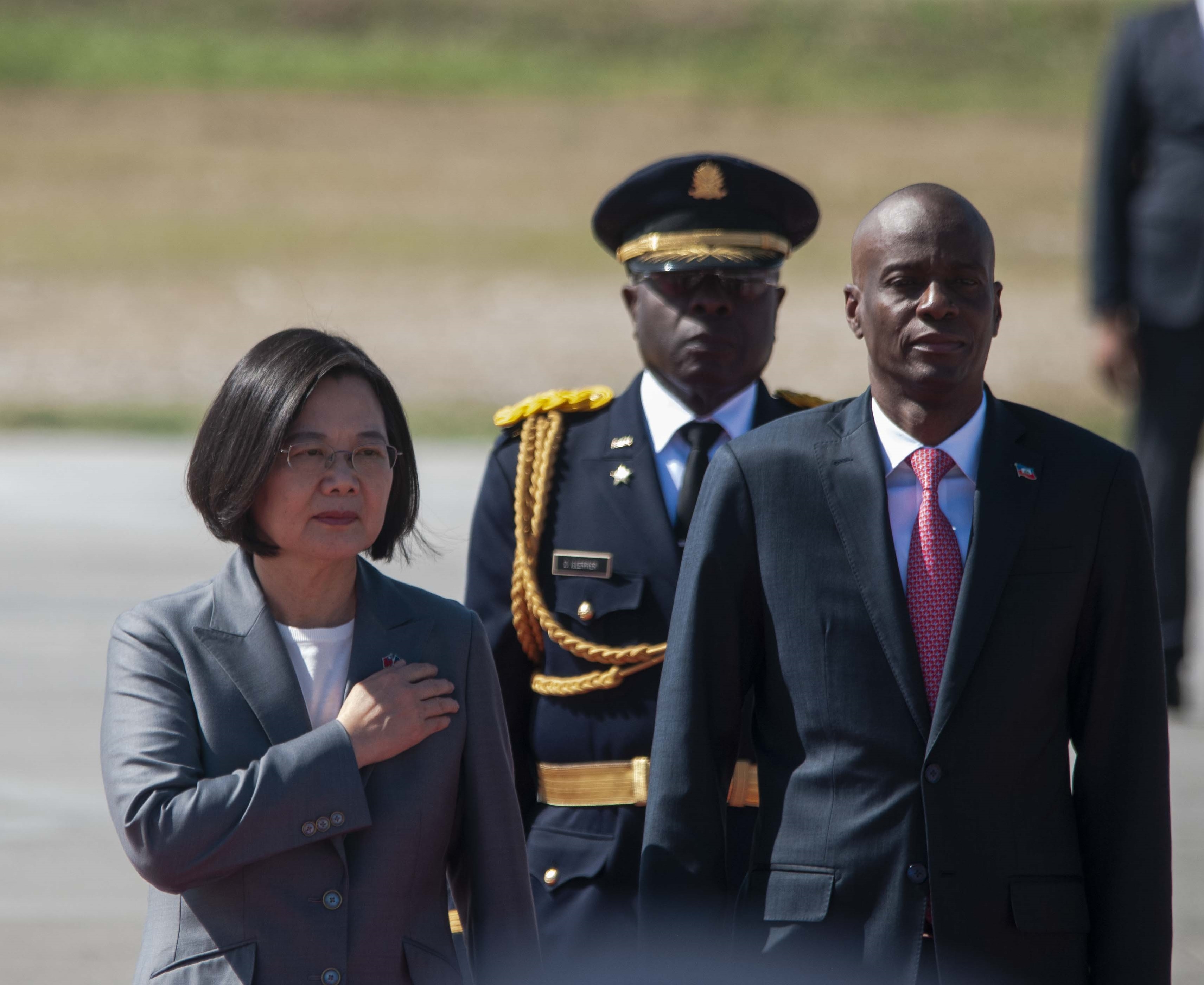 Visite éclair de la présidente de Taïwan en Haïti, aucune ...
