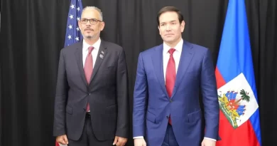 Alix Didier Fils-Aimé a rencontré Marco Rubio à Saint-Kitts-et-Nevis